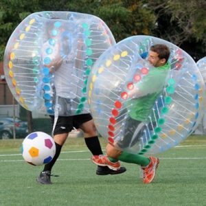 כדורי Bubbel Soccer מתנפחים